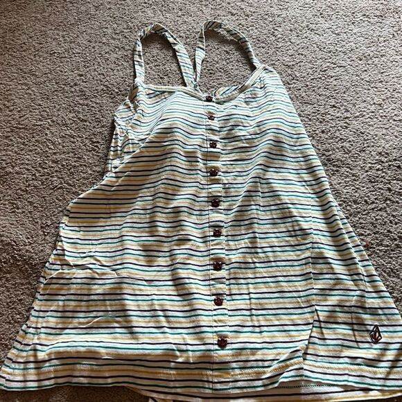 Volcom small striped tank top - Picture 2 of 11